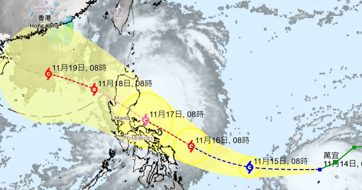 熱帶風暴萬宜｜預計呢一日最近香港 11月連續3颱風襲港創紀錄