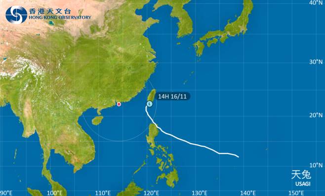 颱風天兔最新消息｜天文台颱風路徑預測！掛3號風球機率有幾大？