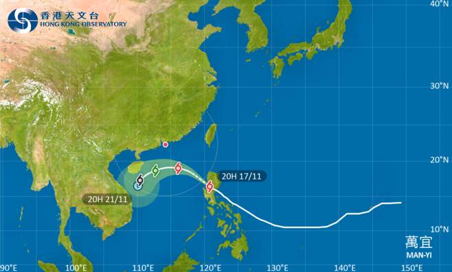 外遊注意！颱風萬宜影響海南島 最新路徑圖/航班資訊/旅遊保險一文睇