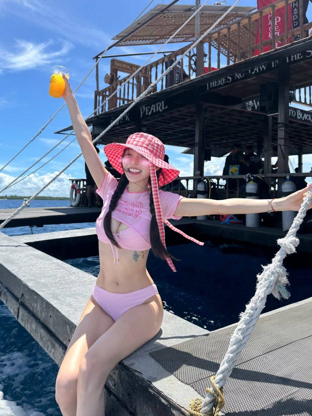 林襄 啦啦隊 (圖片來源:ig@95_mizuki)