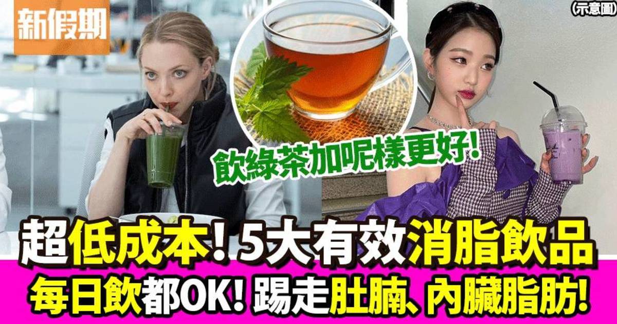 5大消脂飲品！超低成本踢走肚腩＋內臟脂肪！每日飲最有效 ｜食是食非