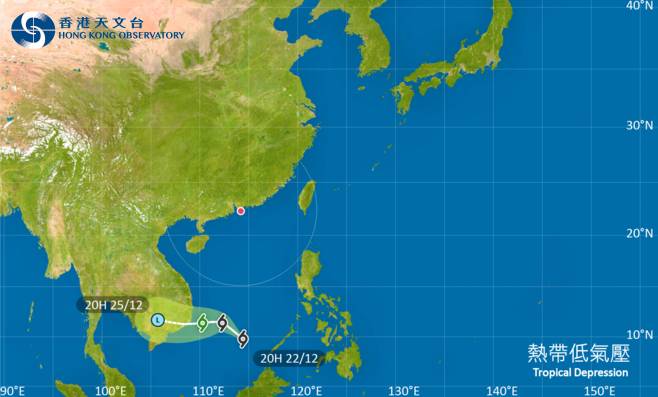 颱風熱帶低氣壓最新消息｜天文台颱風路徑預測！掛3號風球機率有幾大？