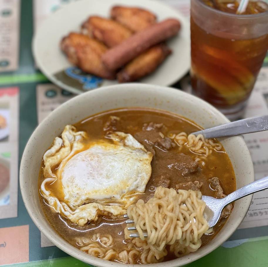 永順 元朗永順食店的沙嗲牛肉麵湯底深色惹味,濃濃沙嗲香。(圖片來源:永順食店)
