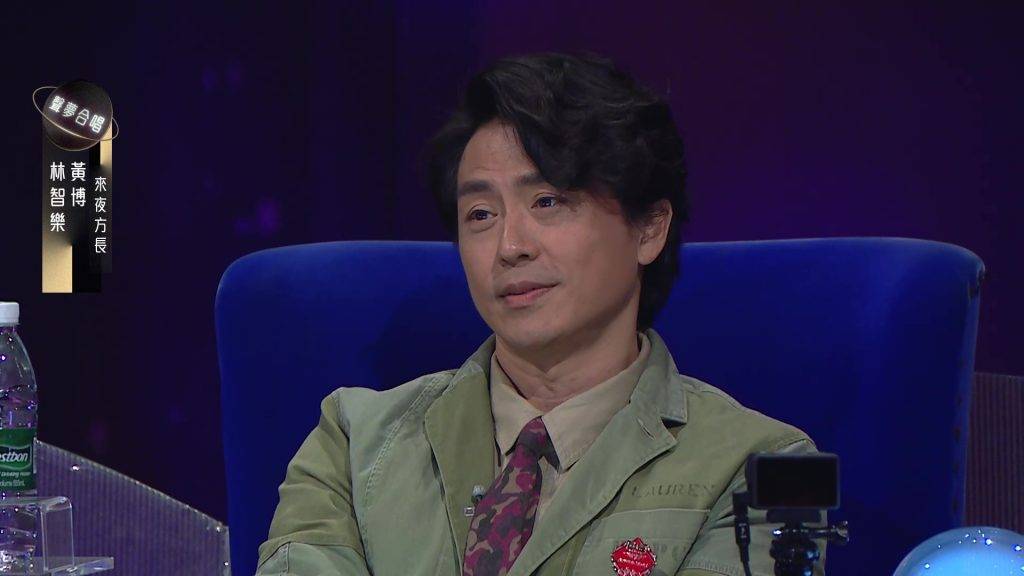 中年好聲音3 黃博 對於二人演出,森美一度被觸動至眼泛淚光(圖片來源:TVB)