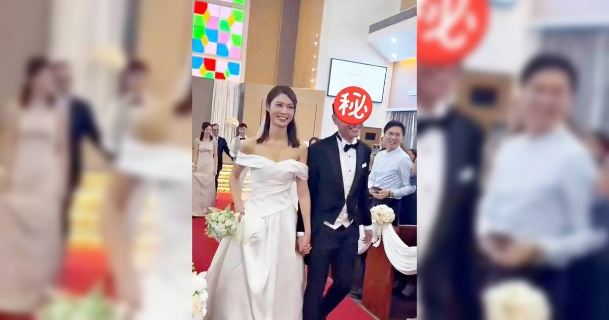 TVB長腿主播黎在山低調做人妻  婚禮照流出新郎身高引熱議  由模特兒轉行曾是樂基兒師妹