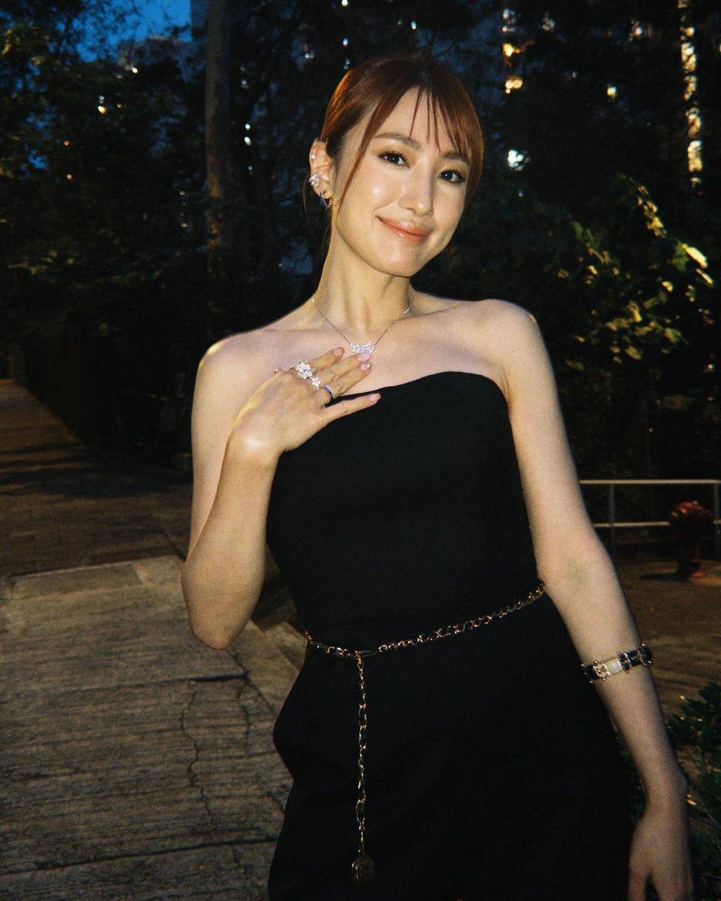 蔣家旻 蔣家旻現年35歲,唔急生B,決定順其自然。(圖片來源:IG@chiangel1110)