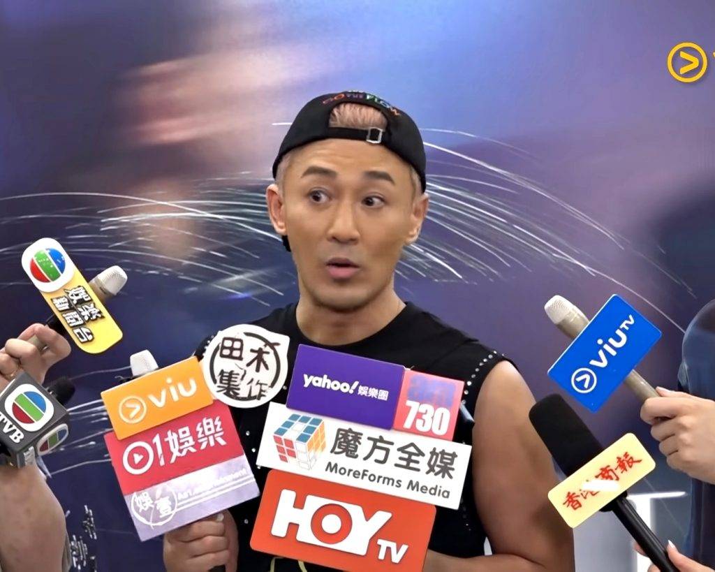 林峯 林峯親解跳「表櫈舞」原因。(圖片來源:Viu1 HK)