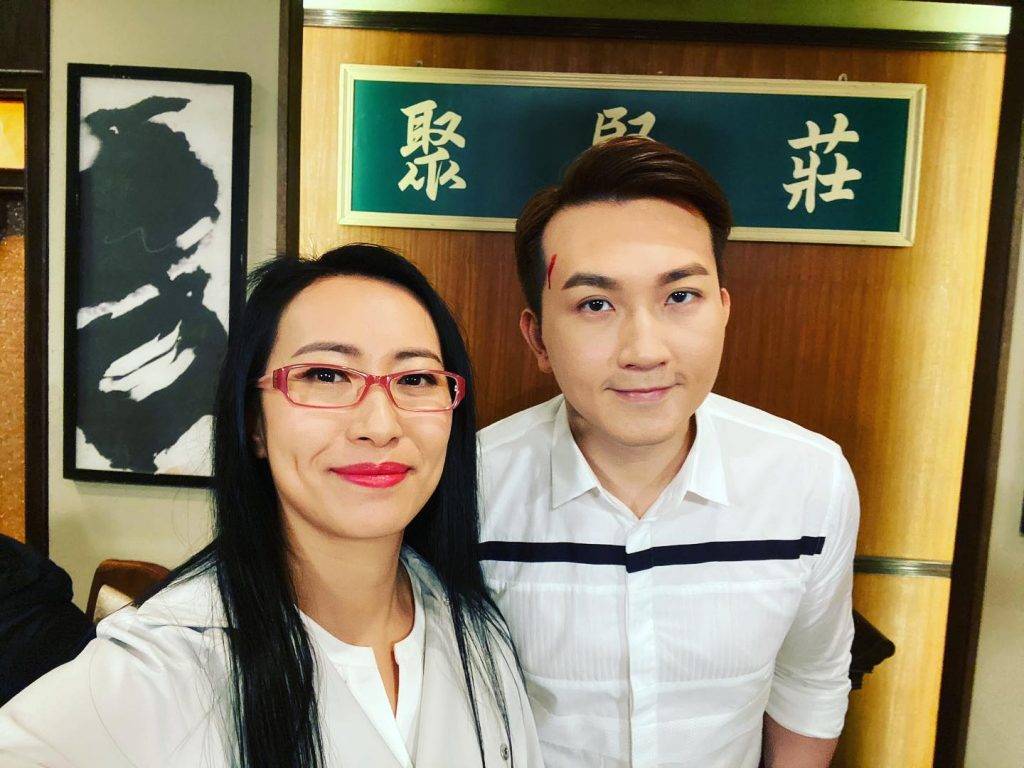 鐵面陳 「鐵面陳」與「Rebecca」的感情線受到觀眾關注。(圖片來源:IG@andywongchitik)
