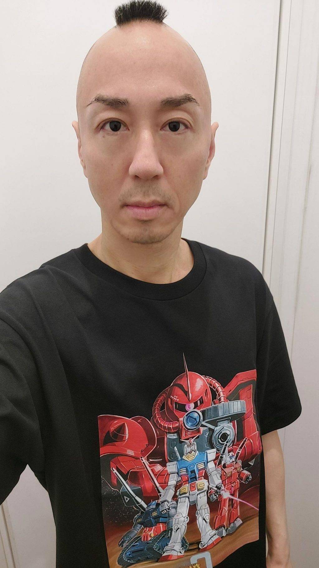 刑偵12 睇翻戴耀明近日嘅自拍照,超碼瘦咗一個碼。(圖片來源:IG@dia_yiu_ming)