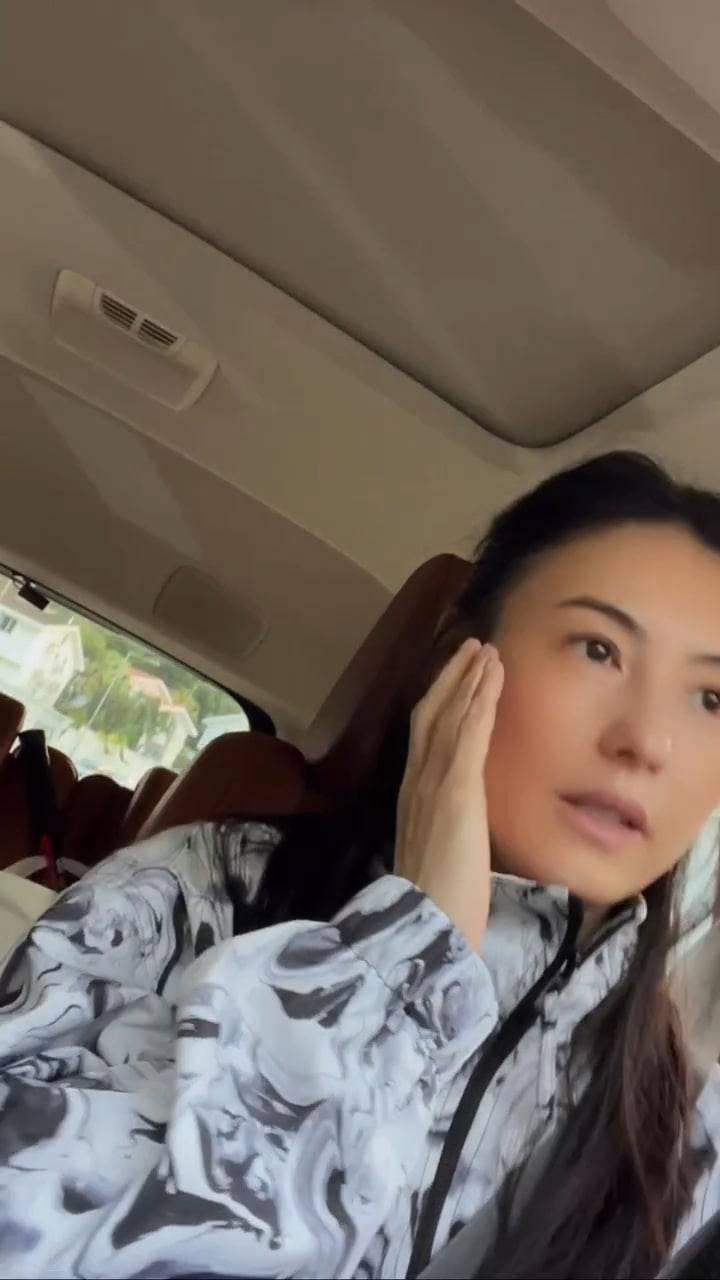 張栢芝 謝霆鋒 張栢芝曾分享日日揸車接送囝囝日常。(圖片來源:IG@cecilia_pakchi_cheung)