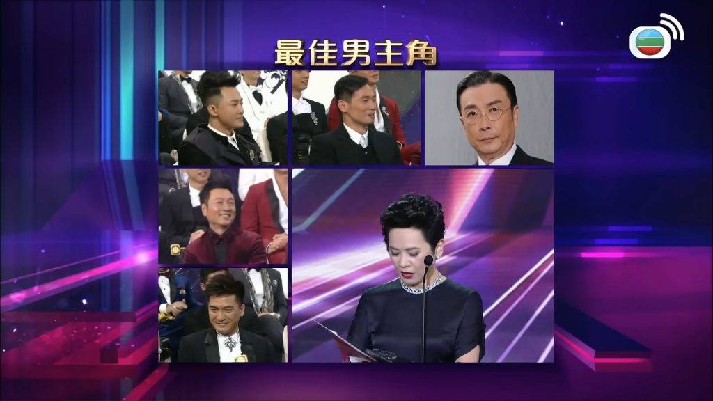去到《萬千星輝頒獎典禮2012》,林峯在《雷霆掃毒》 表現極之出色,卻輸畀《大太監》黎耀祥(第3次拎視帝),再次失落視帝!(圖片來源:TVB)