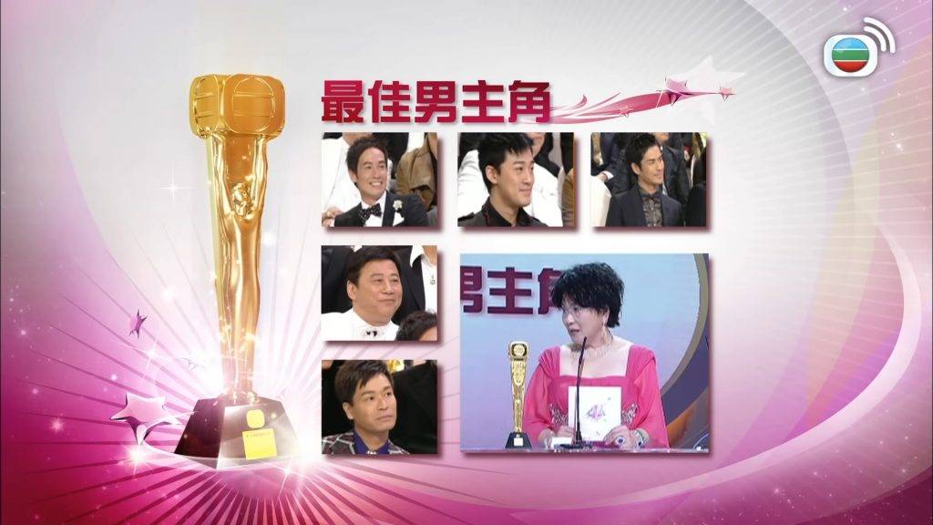 《萬千星輝頒獎典禮2008》視帝5強提名包括:郭晉安、夏雨、陳豪、林峯、鄭嘉穎,最終林峯飲恨輸畀夏雨!(圖片來源:TVB)