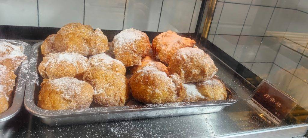 炸蛋球 名門餅店 (圖片來源:FB@香港茶餐廳及美食關注組)