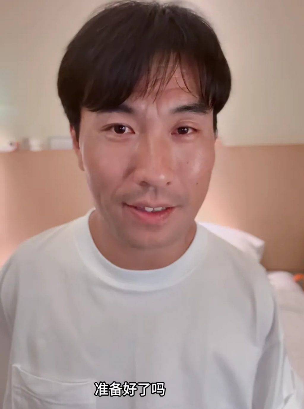 中年好聲音3 李金凱 李金凱在社交平台上載一段影片,留言:「文字太蒼白,所以拍個視頻說想說的話。」(圖片來源:IG@lijinkai1212)