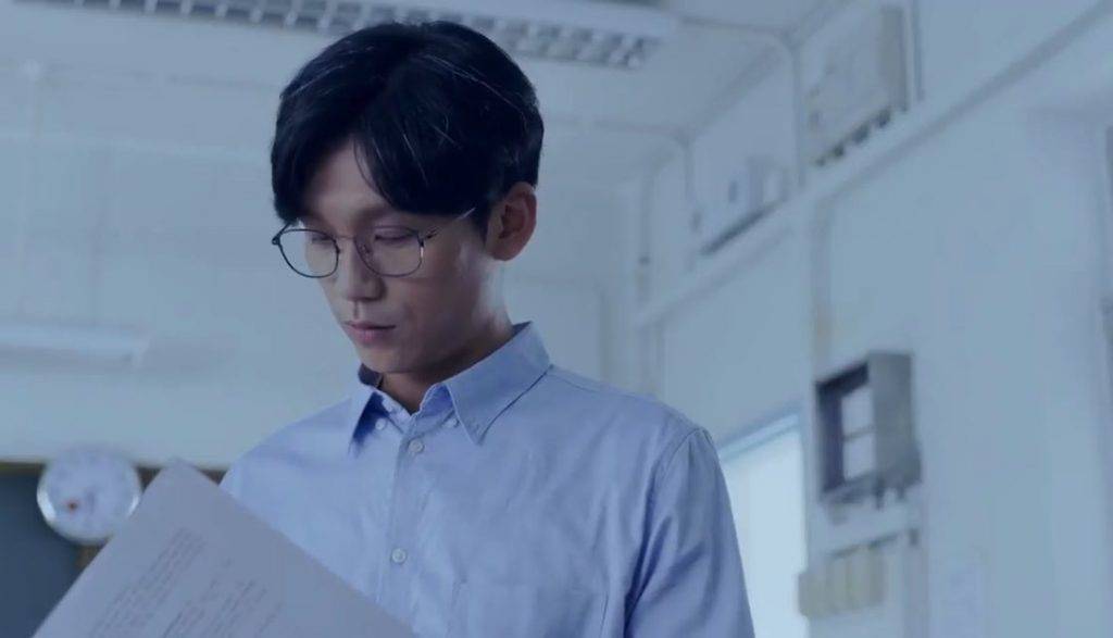 哪一天我們會紅 謝咏欣 同盧鎮業(小野)合作。(圖片來源:《林同學退學了》截圖)