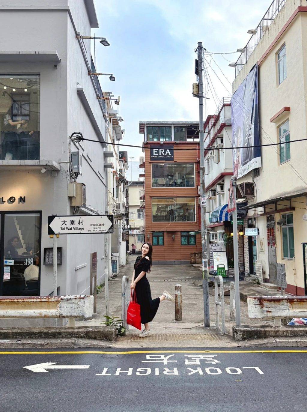 香港 景點 大圍村街道錯綜複雜,周圍大多是2至3層的村屋,與京都常見的2層「書院造」建築風格略為相似,因而被內地網民譽為「港版小京都」。(圖片來源:xhs)