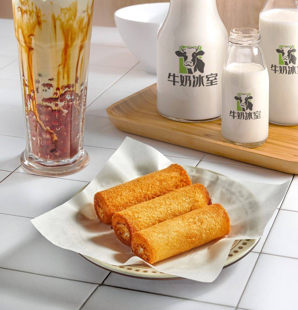 牛奶冰室 脆炸牛奶卷(圖片來源:Milk Cafe)