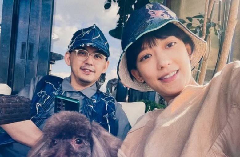 黃子佼 孟耿如 對於離婚傳聞,黃子佼的委任律師就未有正面回應,僅表示一切將以2人嘅女兒為最先考量。(圖片來源:孟耿如IG)