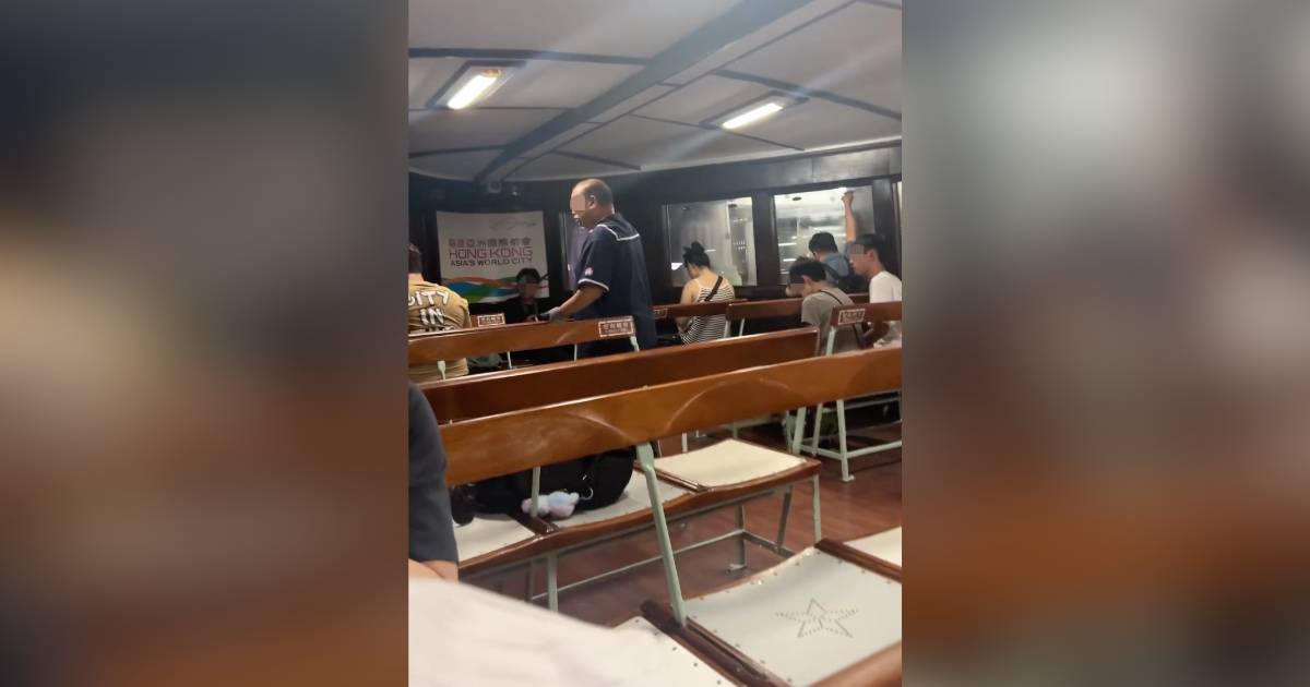 搭天星小輪坐冷氣艙開窗 船員勸阻遭乘客講1句反駁惹公憤
