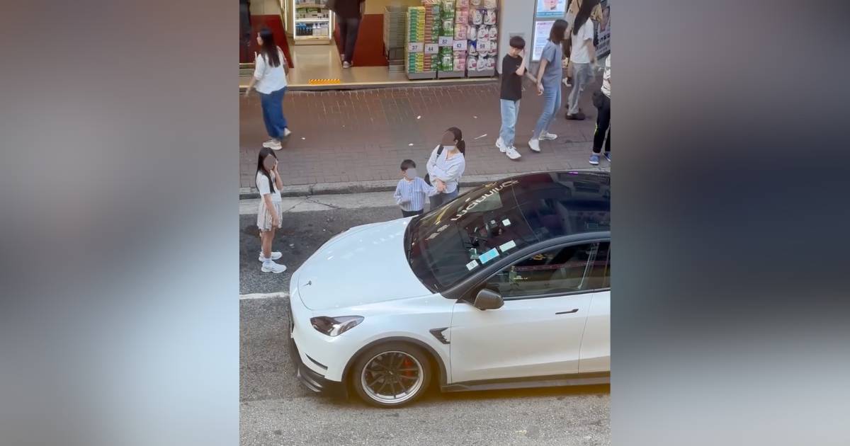 Tesla車主遇「人肉霸位」靠1招出奇制勝 後續發展震驚網民：明明犯法喎！