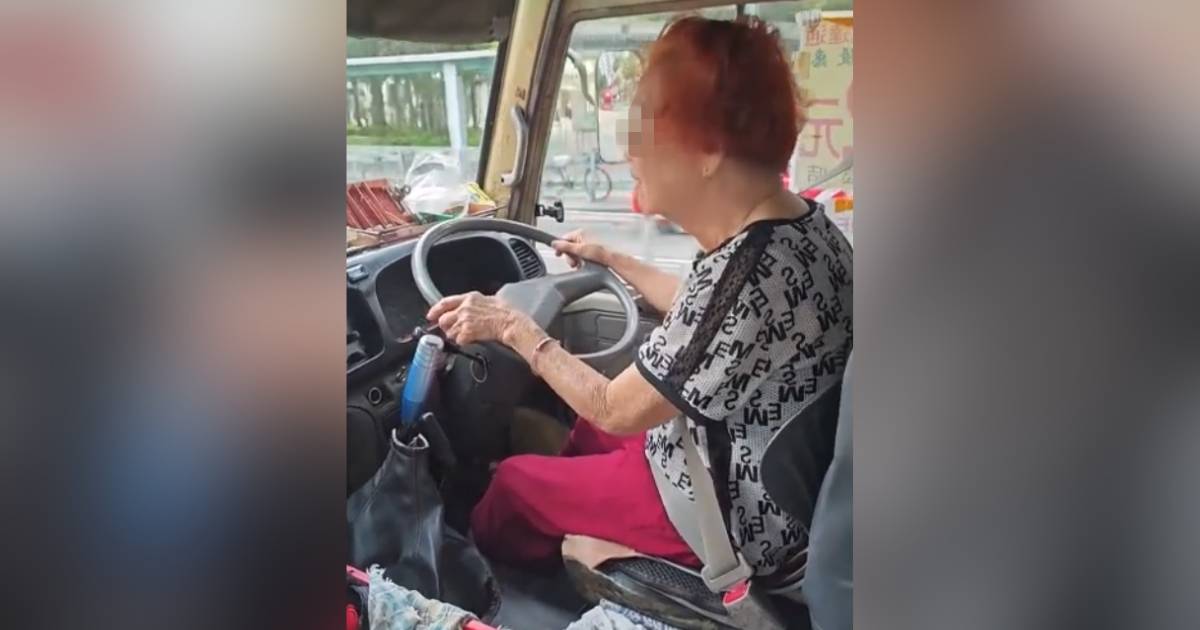 88歲婆婆「車神」淡定揸紅Van爆紅 反遭網民一面倒鬧爆：成車人命喺你手