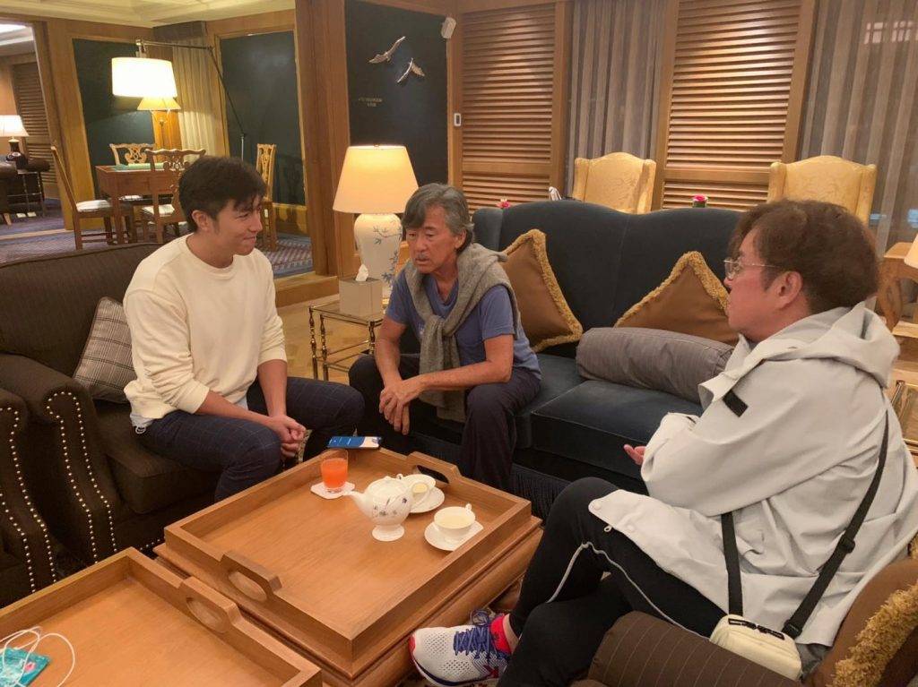中年好聲音3 當時趙浚承更與譚詠麟、林子祥見面,獲林子祥教唱歌,指點不足。(圖片來源:IG@garychiuchiuchiu)