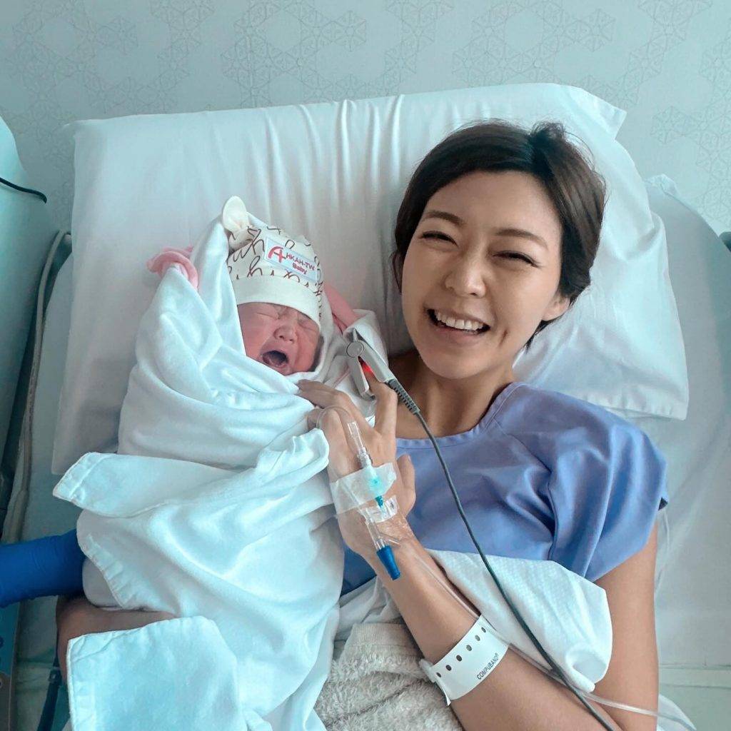 洪永城 梁諾妍 梁諾妍去年3月誕下細女Beryl。(圖片來源:ig@inez_leong)