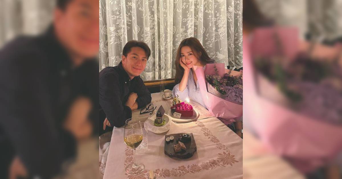 湯洛雯狀態大勇孖馬國明賀38歲生日 傳懷孕後首現身繼續遮肚超神秘
