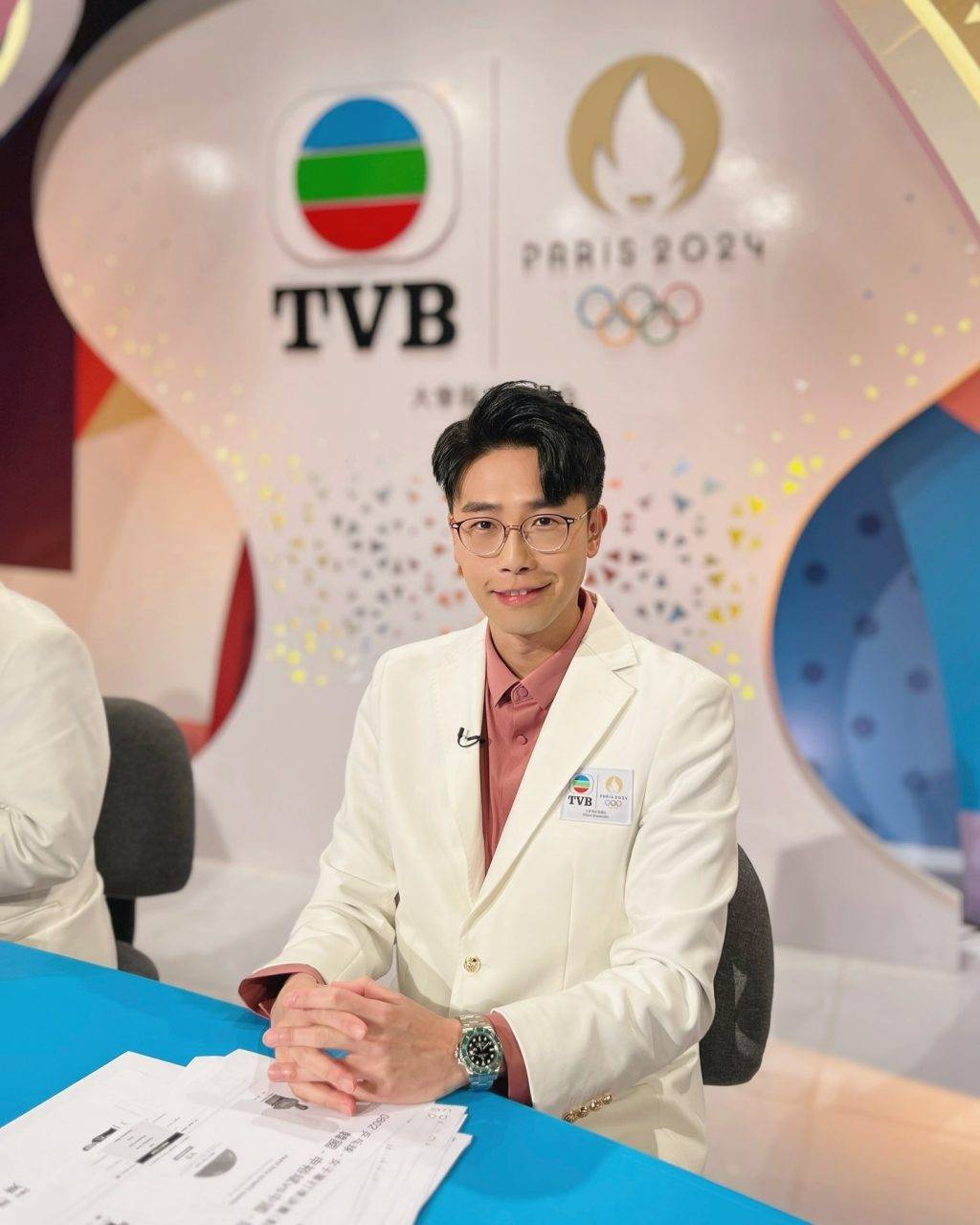 陸浩明 3宗罪 陸浩明不停喺晚宴提起TVB。(圖片來源:IG@lukhoo)