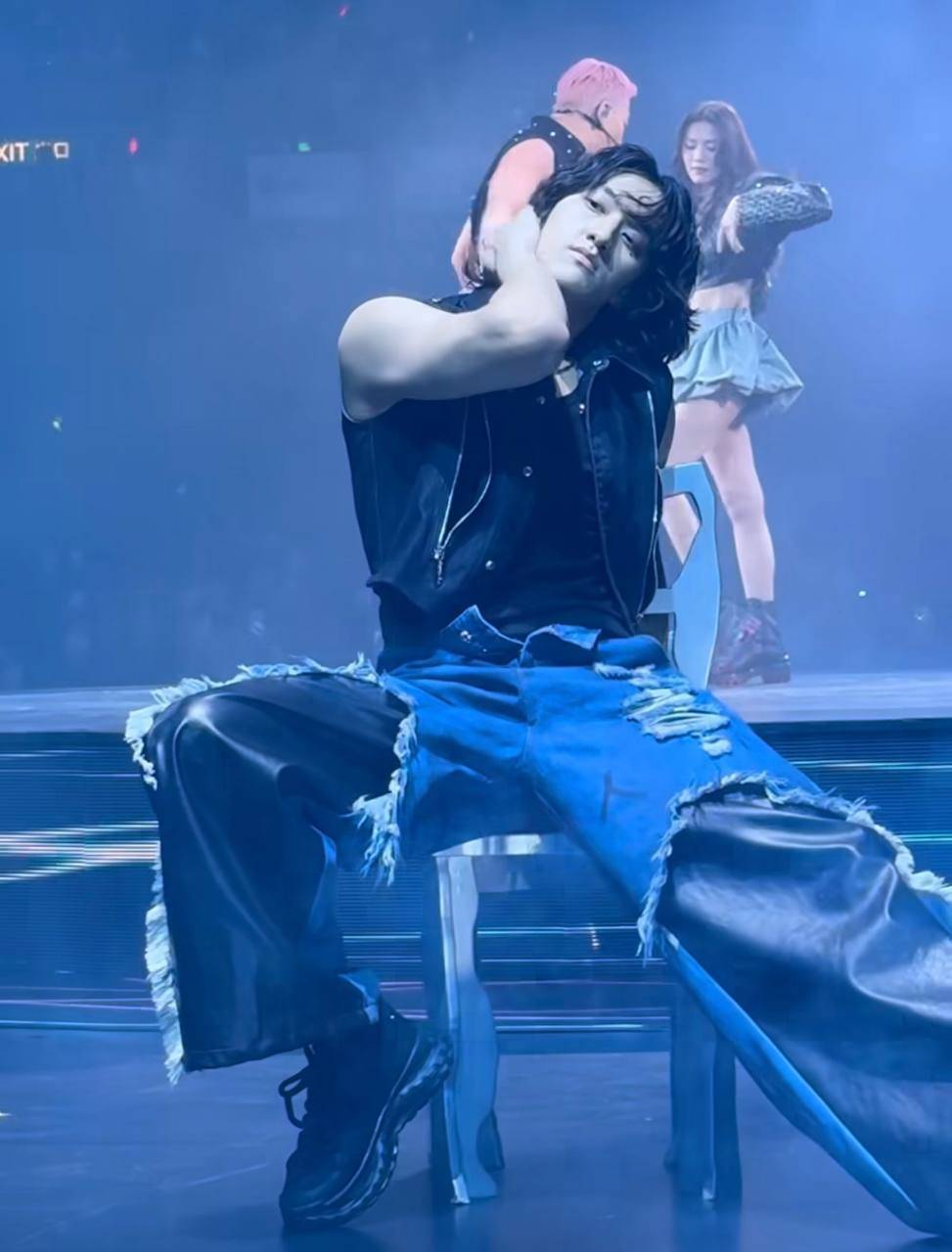 林峯演唱會 dancer 唔少網民都直言Marco搶鏡過嘉賓周秀娜!(圖片來源:threads@lovefor.lf)