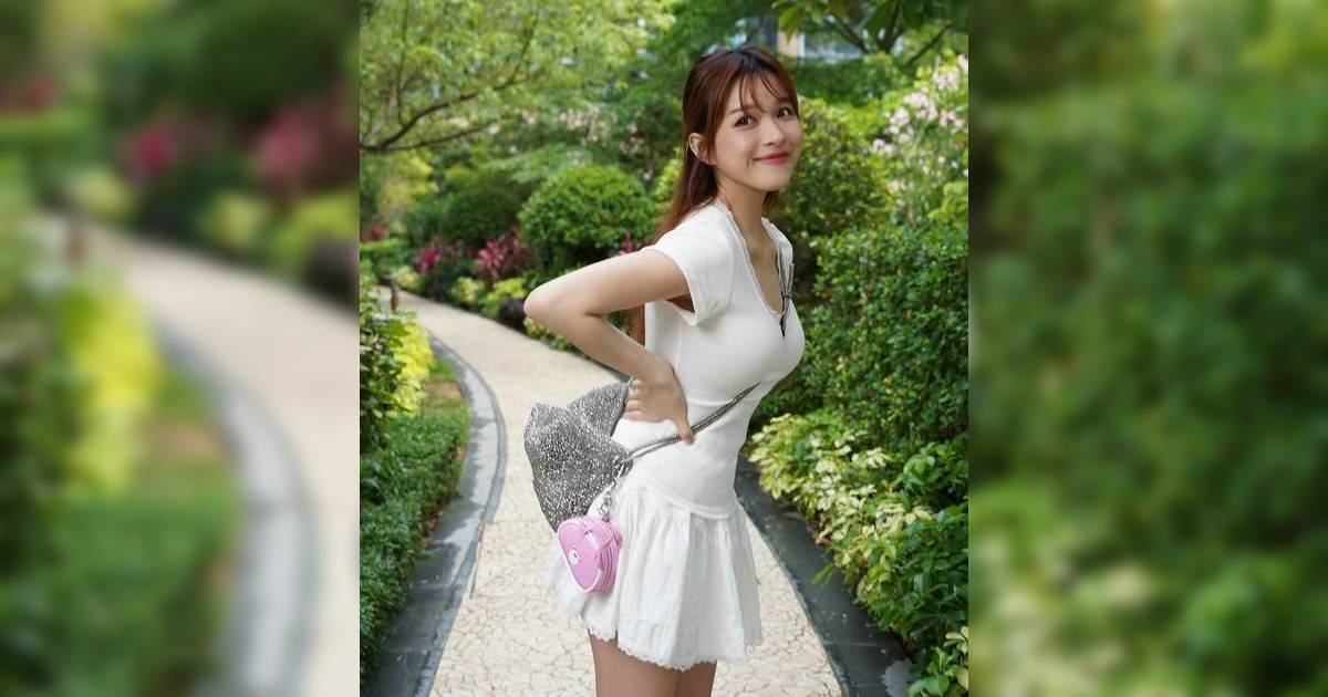 李蔓瑩Renee鍾情斜孭袋變突顯身型絕招 網民忍唔住：只望到富士山前的雙峰