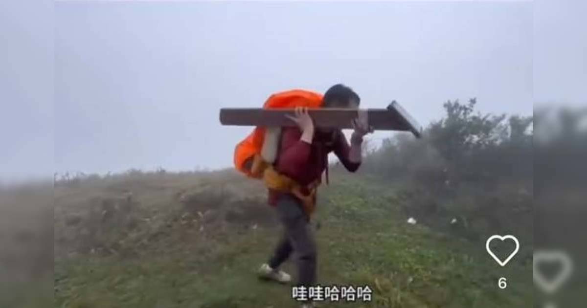 有片｜內地男拔走麥理浩徑標距柱 遭網民一致炮轟 涉事男子疑現身咁狡辯