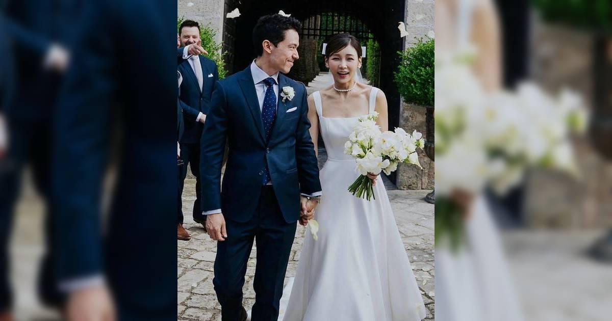 簡淑兒早前意大利浪漫註冊 婚照公開幸福滿瀉！