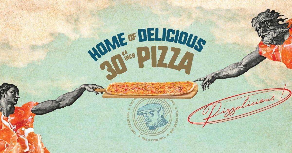 The Pizza Pig – 將軍澳餐廳 滙豐銀行 HSBC信用卡最新飲食優惠  必食Signature Piggie