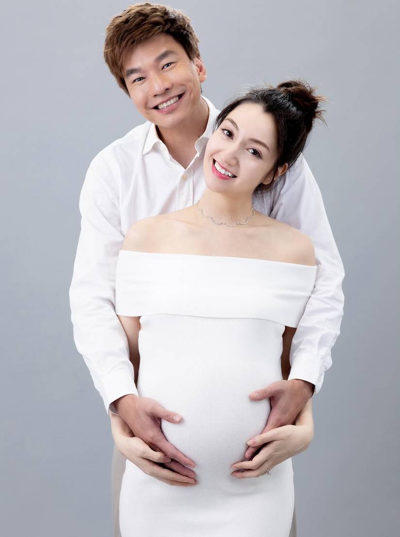 晚吹gg家長指引 可宜 可宜與鄭錦興於2021年結婚,並於去年5月誕下兒子George。(圖片來源:ig@natmit628)