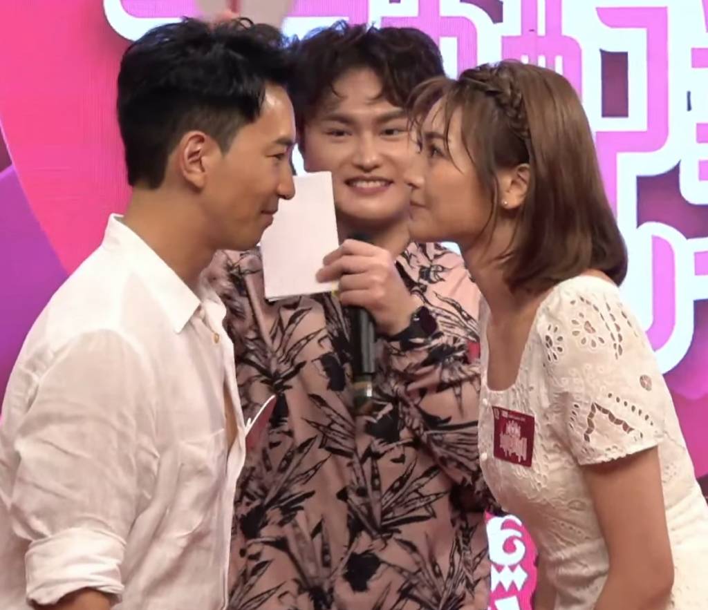 女神配對計劃 林俊其 關嘉敏則選中iBanker黃家俊(Matthew)(圖片來源:youtube@TVB 娛樂新聞台)
