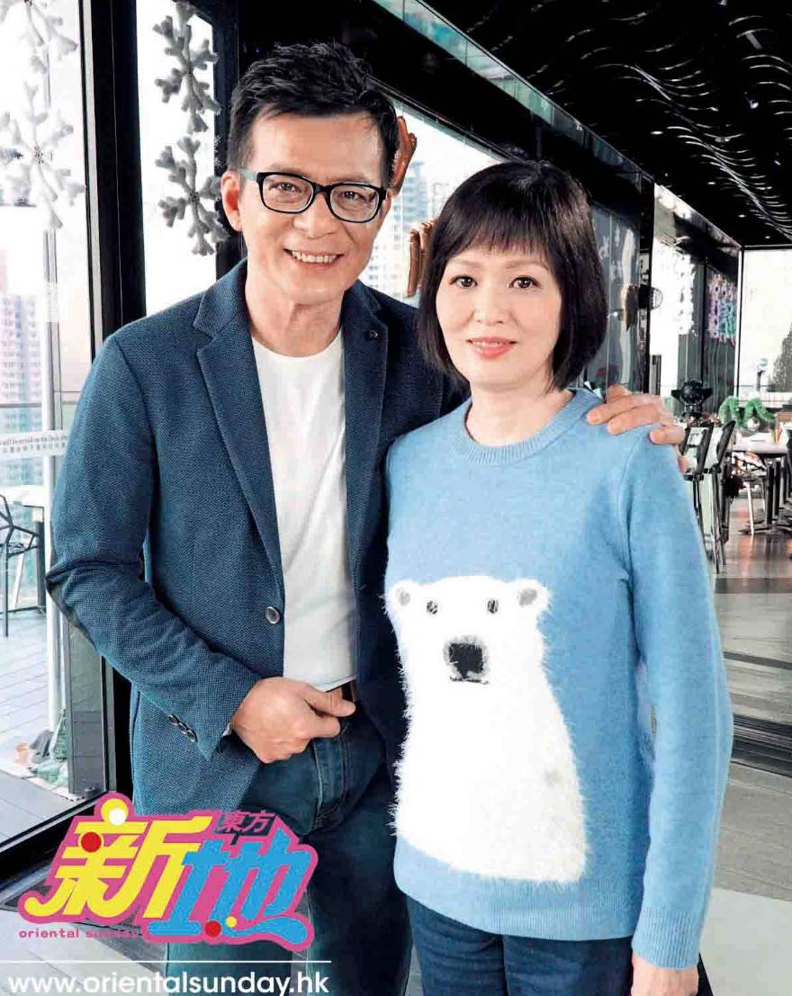 黃日華 李珊珊 黃日華太太梁潔華於13年患上急性骨髓性白血病。(圖片來源:新傳媒資料庫)