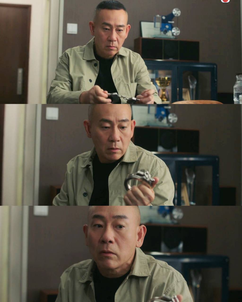 刑偵12 林保怡 林保怡這一幕「一分鐘覺醒」戲碼,不少網民大表讚嘆,直指是天花板演技實力見證(圖片來源:TVB)