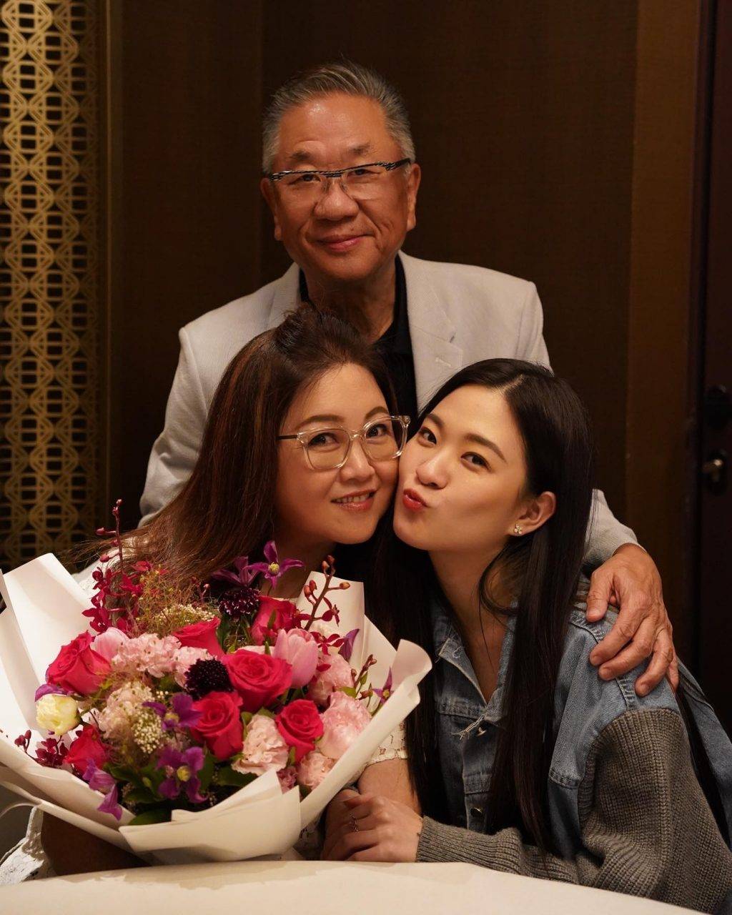 陳懿德 據知陳媽媽好滿意羅天宇,經常向兩人催婚。(圖片來源:IG@taktakrachel)