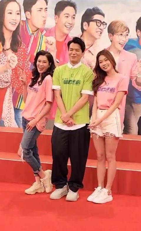 女神配對計劃 當時二人否認戀情,但又好合拍!(圖片來源:TVB)