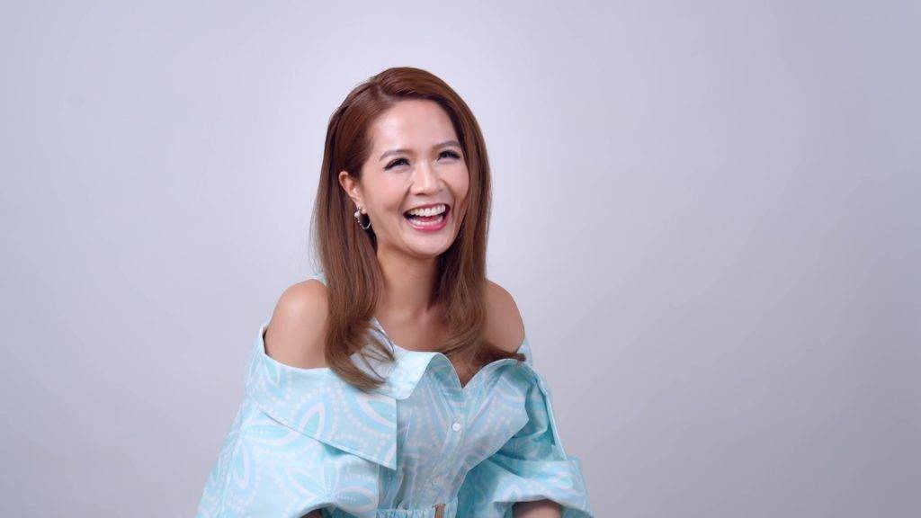 女神配對計劃 梁敏巧 揚言鍾愛「霸道總裁」的Maggie,希望可以「搵到老公」(圖片來源:TVB)