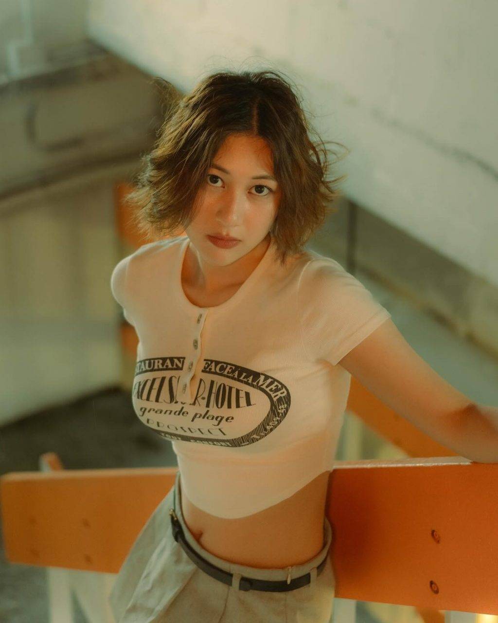 張兆輝 新相中嘅Twiggy一洗乖乖女形象。(圖片來源:IG@twiggycheung)
