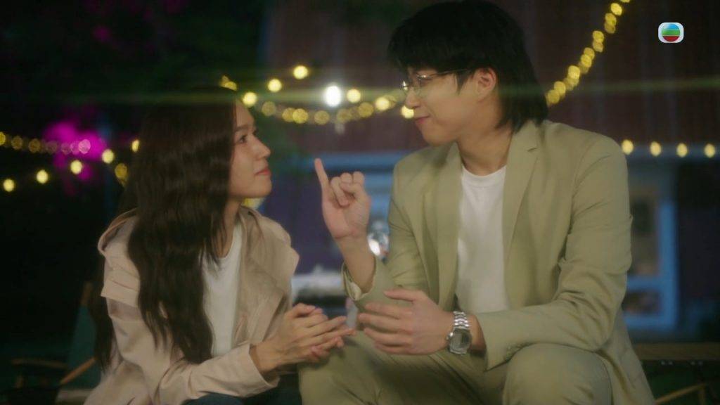 刑偵12 好多人都話呢幕既浪漫又淒美。(圖片來源:TVB)
