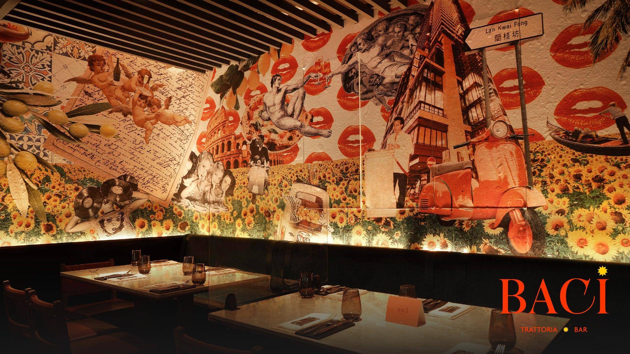 推介|. BACI Trattoria · Bar