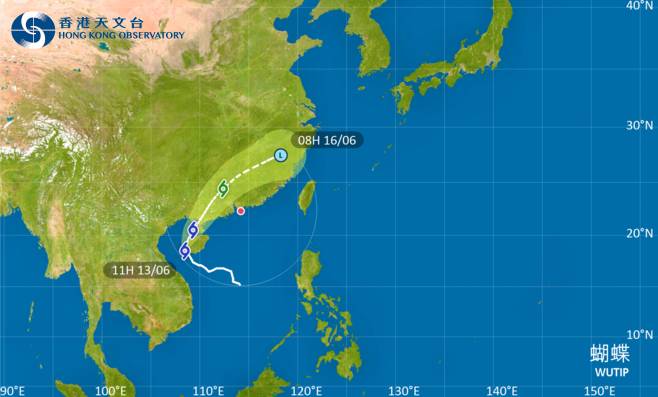 外遊注意！颱風蝴蝶影響北部灣 最新路徑圖/航班資訊/旅遊保險一文睇