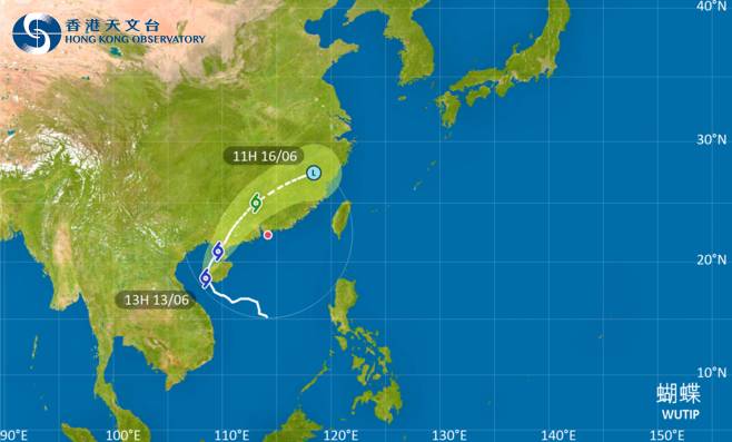 外遊注意！颱風蝴蝶影響北部灣 最新路徑圖/航班資訊/旅遊保險一文睇