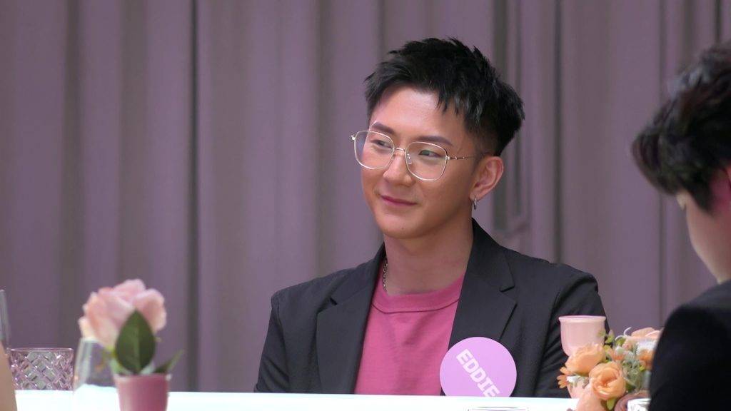 女神配對計劃 葉蒨文 富二代林堡熙(Eddie)(圖片來源:TVB)