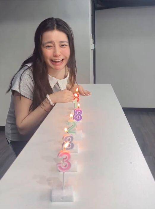 姚焯菲 啲表情真係好可愛(圖片來源:IG@chantelyiu)