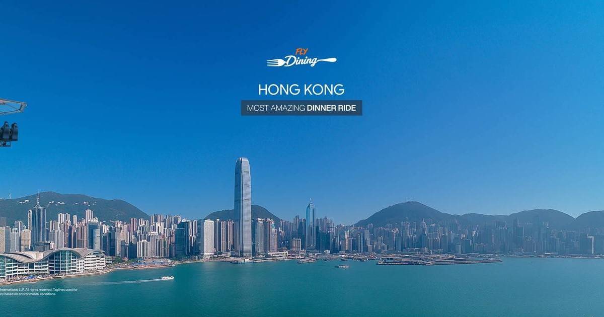 空中餐廳FlyDining登陸香港！48米懸空用餐兼飽覽維港景色 價錢/地點一覽