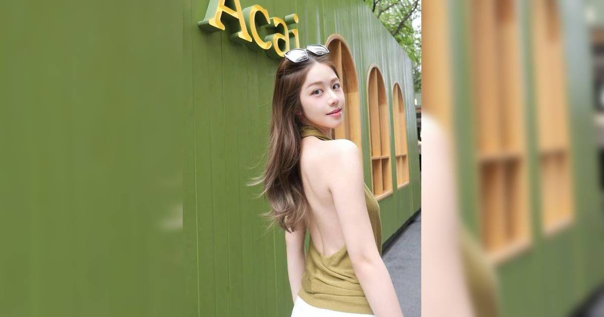 23歲莊子璇美照曝光眼前一亮 粉絲大讚白滑美背令人大飽眼福！